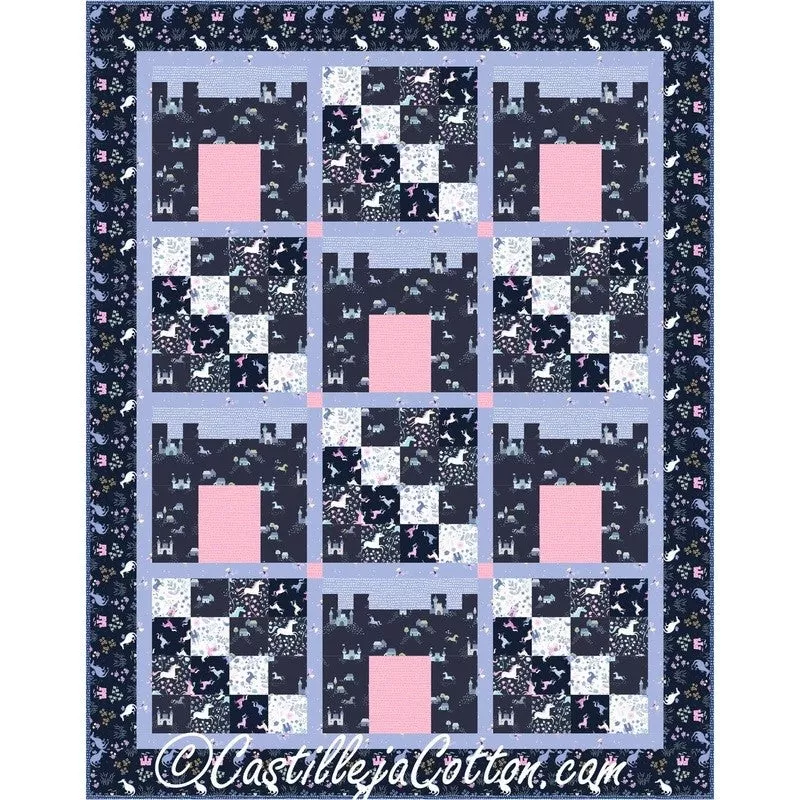 Castles and Patches Downloadable Pattern