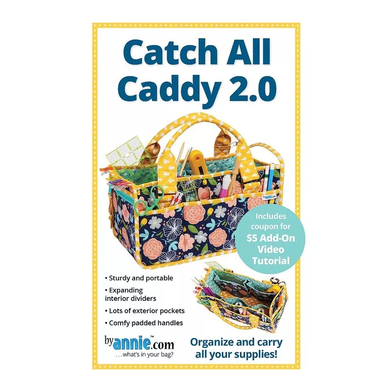 Catch All Caddy 2.0 {By Annie’s} Paper Pattern
