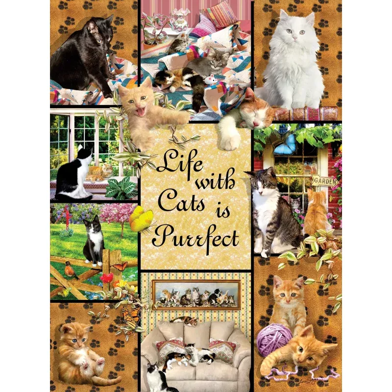 Cats Make it Purr - fect 1000pc Puzzle