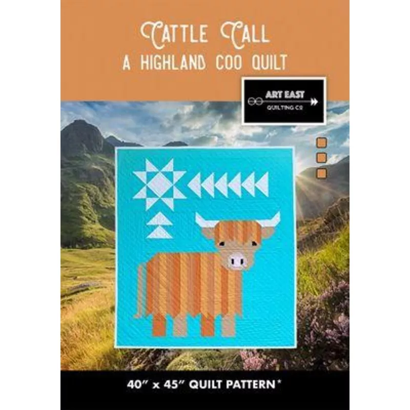 Cattle Call-a Highland Cow Quilt Pattern