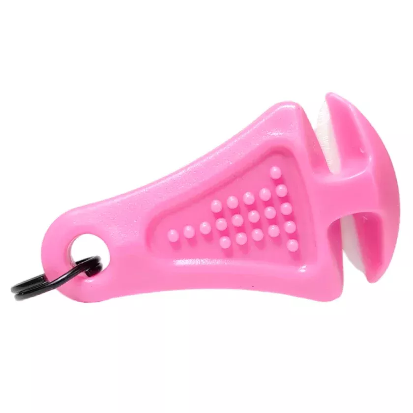 Ceramic Blade Zipper Pull - Pink Thread Cutterz