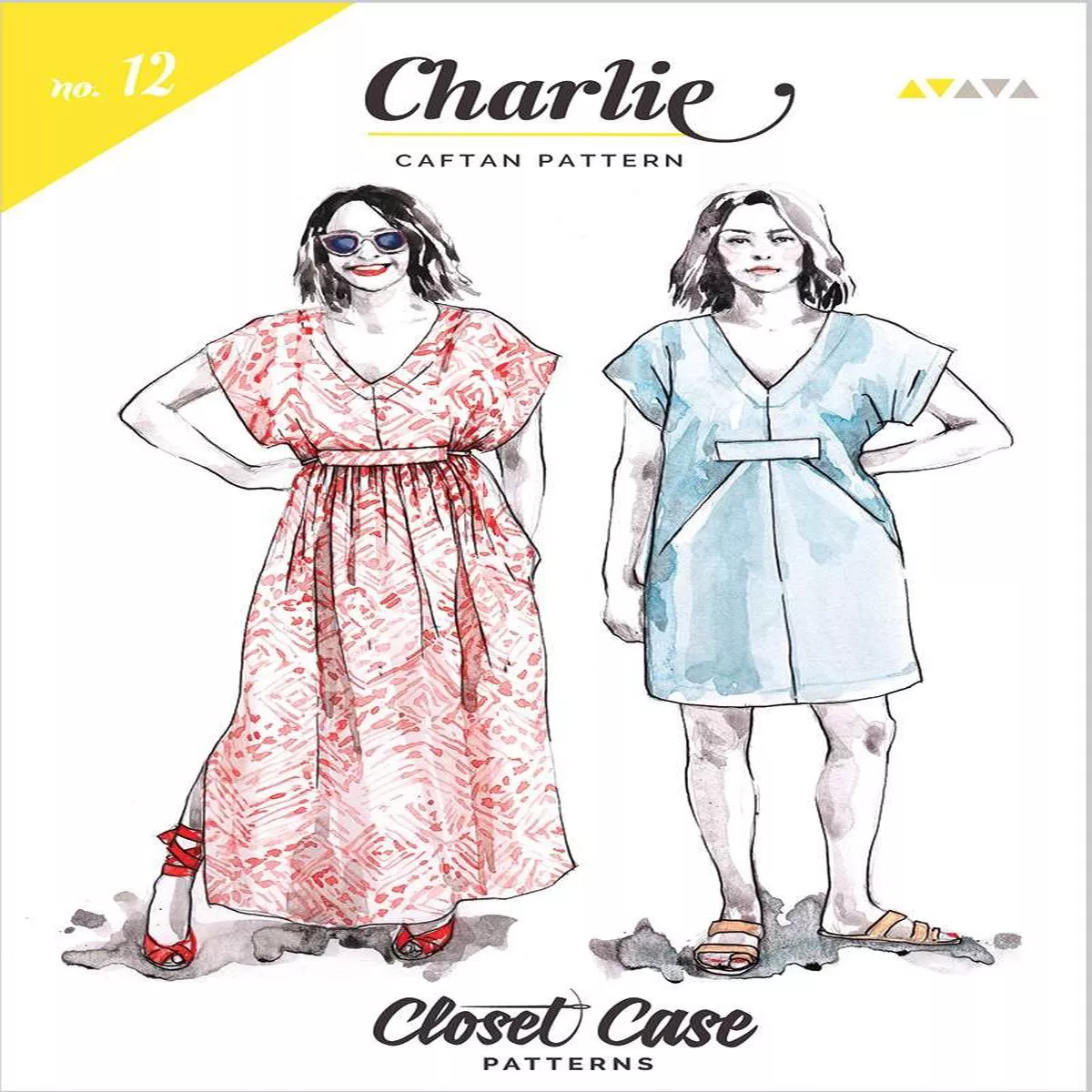 Charlie Caftan Pattern by Heather Lewenza