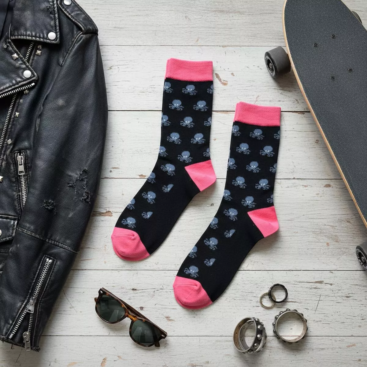 Chaussettes Pieuvres