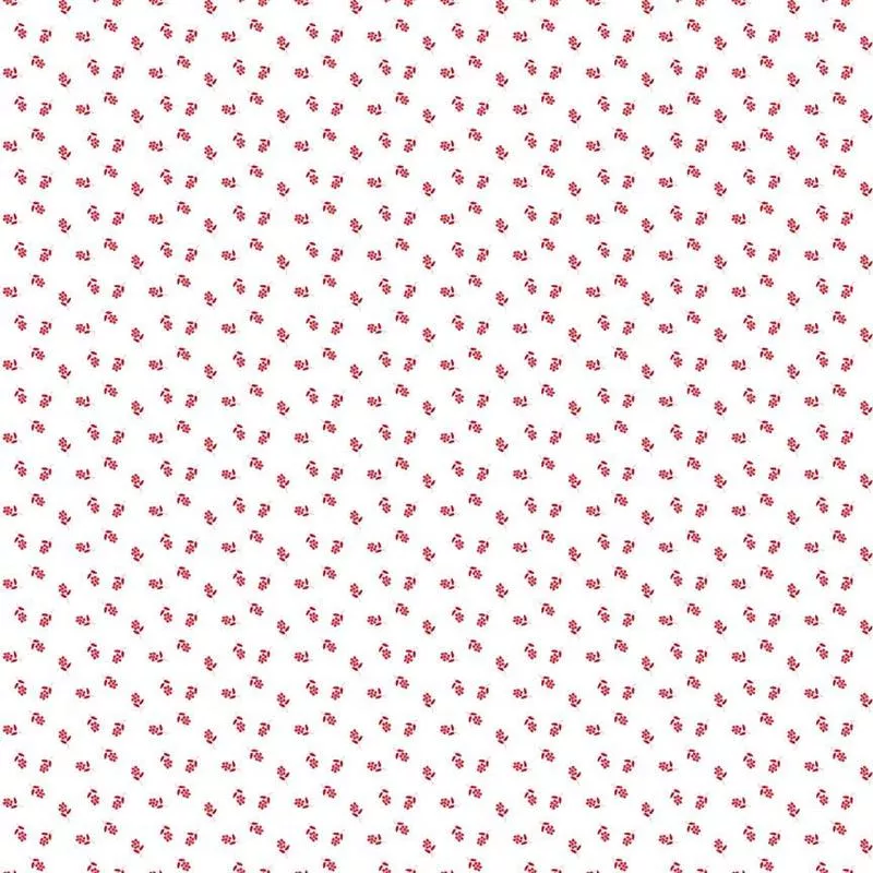 Cheerfully Red – Flowers White