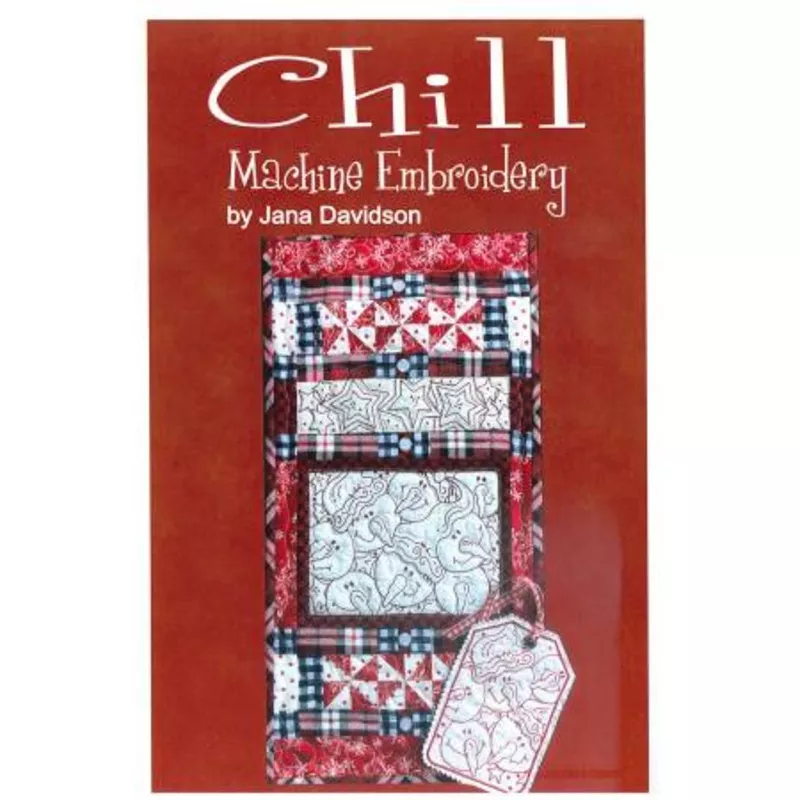 Chill Machine Embroidery Quilt Pattern