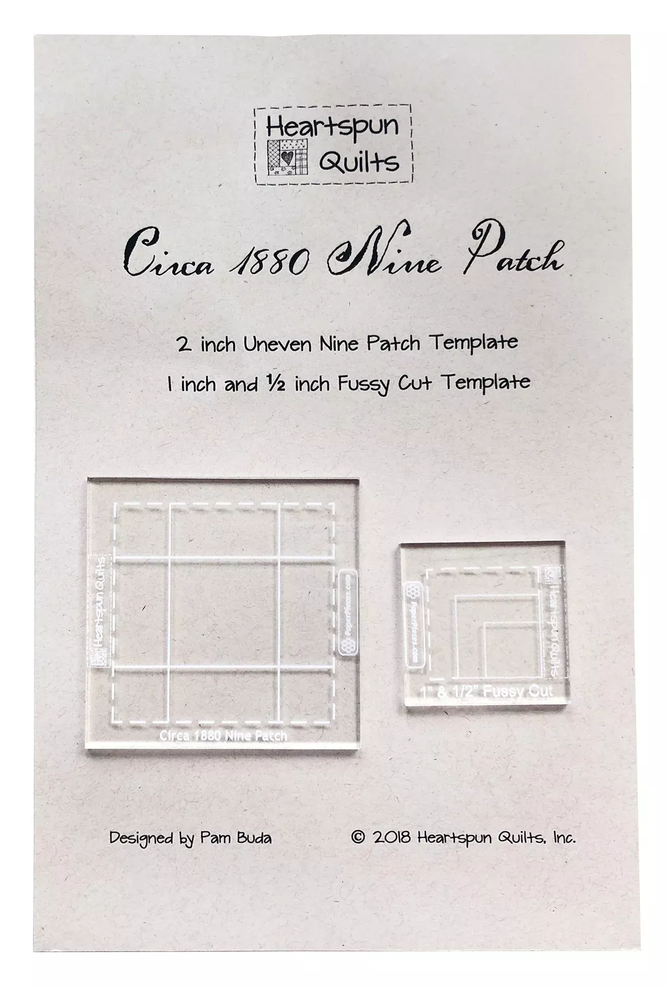 Circa 1880 Nine Patch Template Set