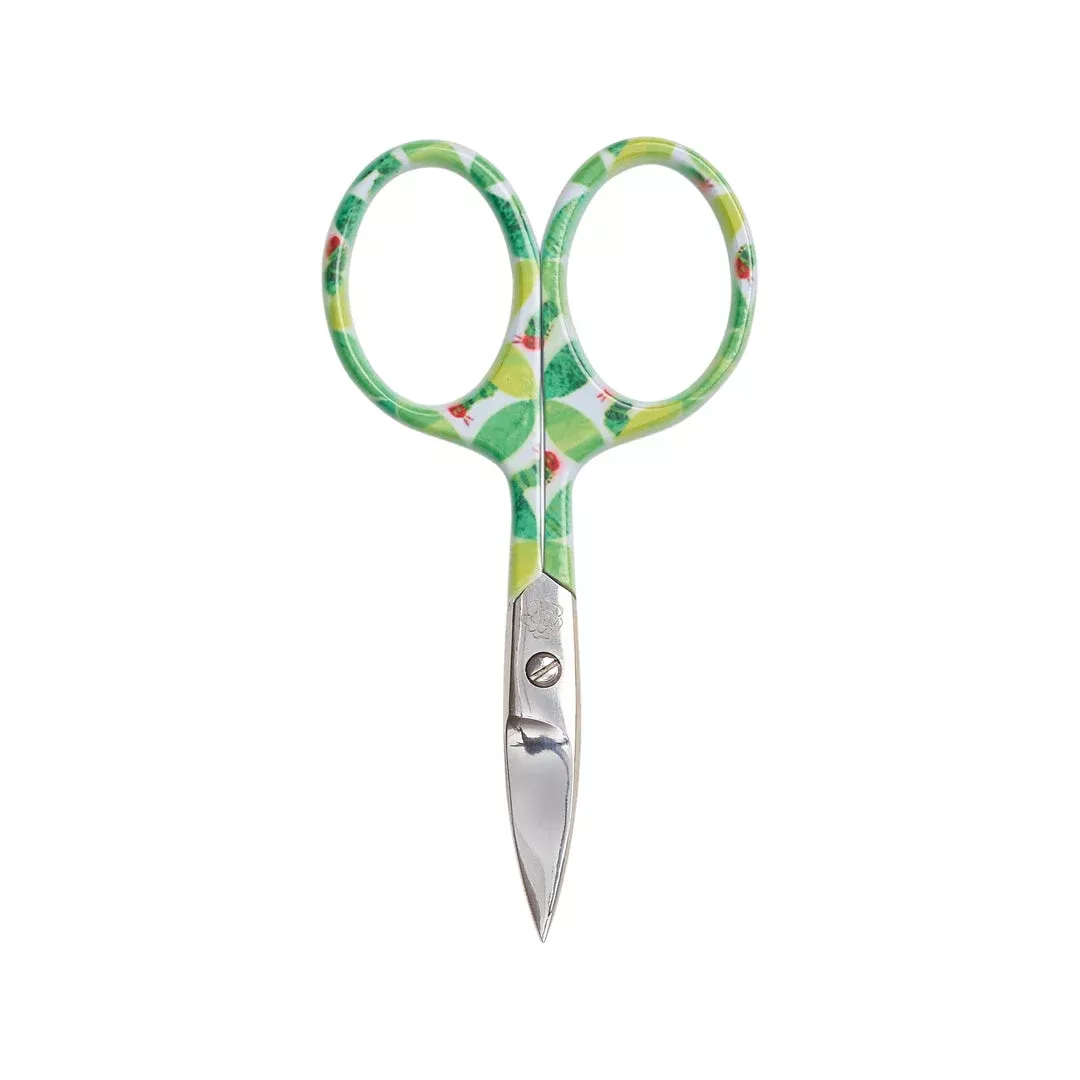Circle Leaf Caterpillar Embroidery Scissor
