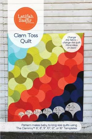 Clam Toss Quilt Pattern by Latifah Saafir Studios