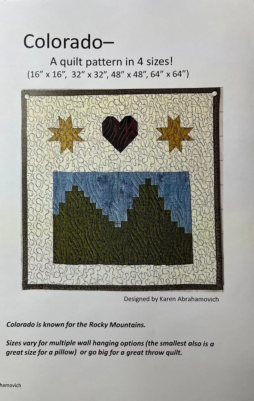 Colorado Quilt Pattern