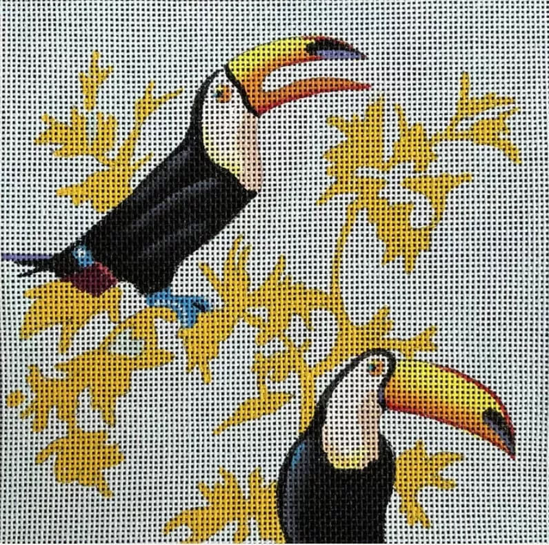 Colors of Praise – Toucans on Blue