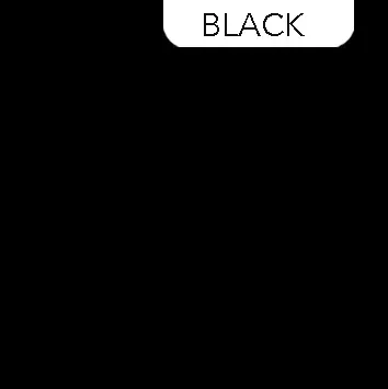 Colorworks Premium Solid Chips Black 45" wide fabric per yard