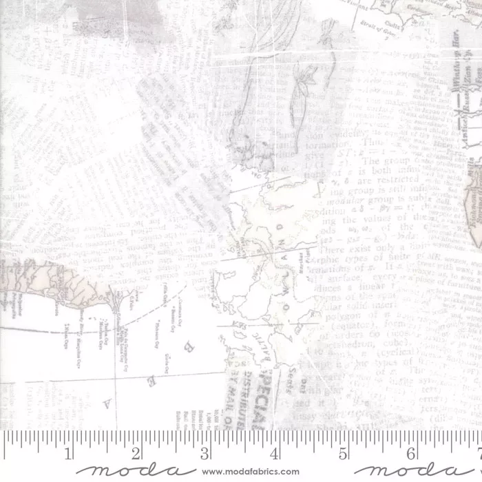Compositions Maps White Yardage