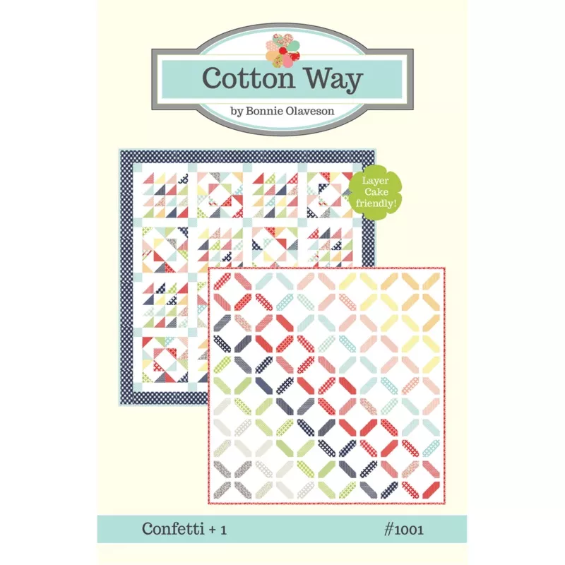 Confetti + 1 Quilt Pattern by Cotton Way