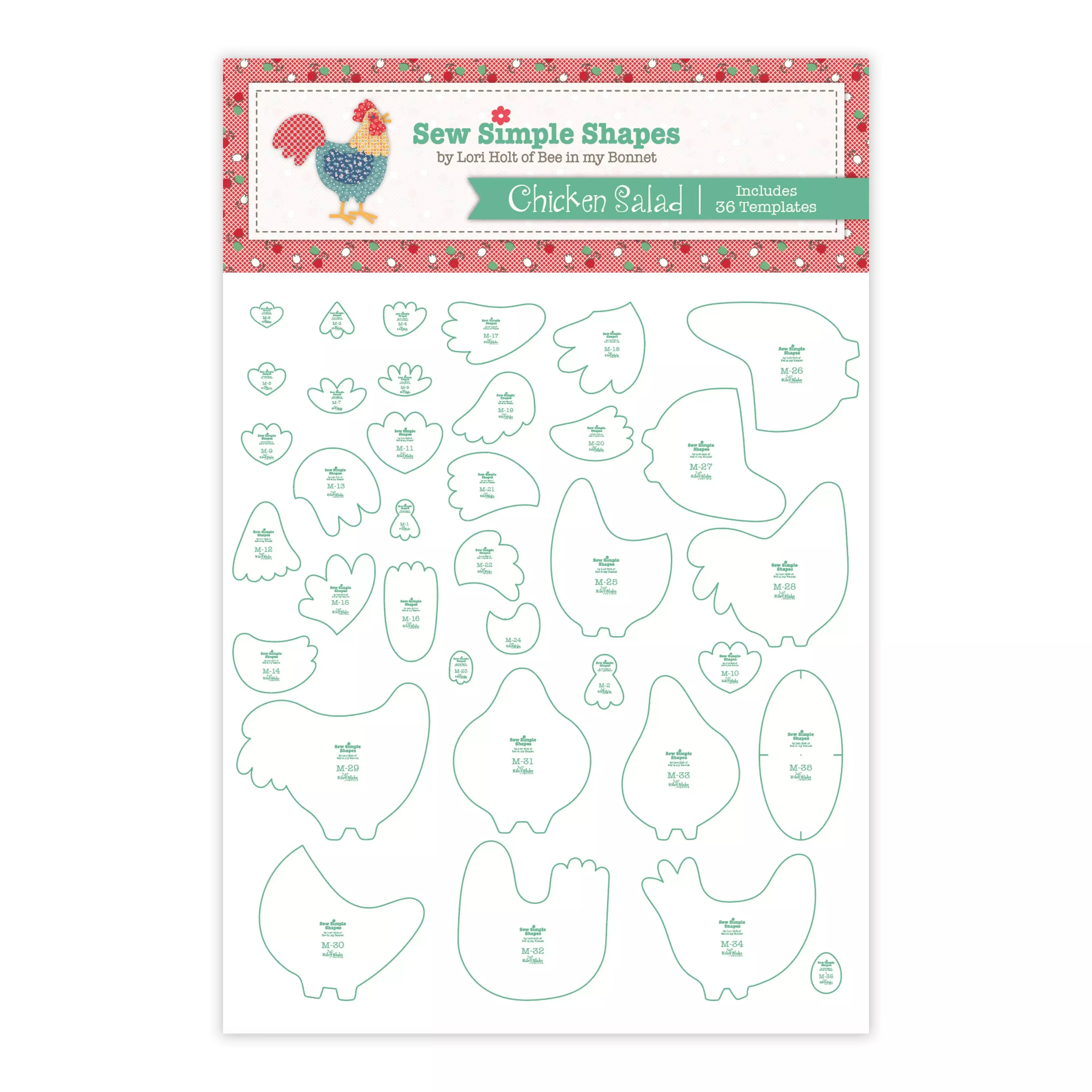 Cook Book Chicken Salad Simple Shapes