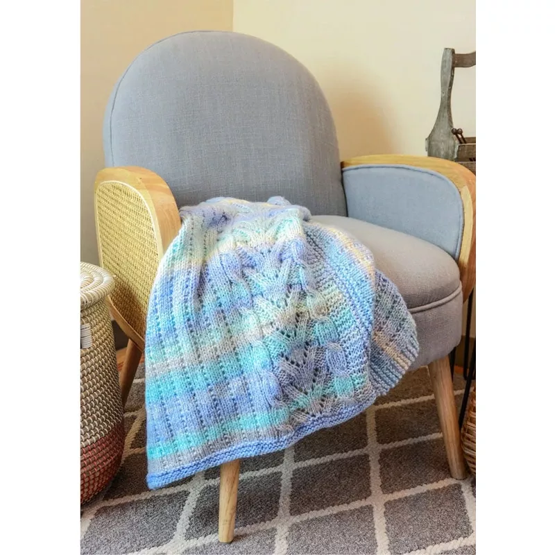 Cora Cable Knit Throw