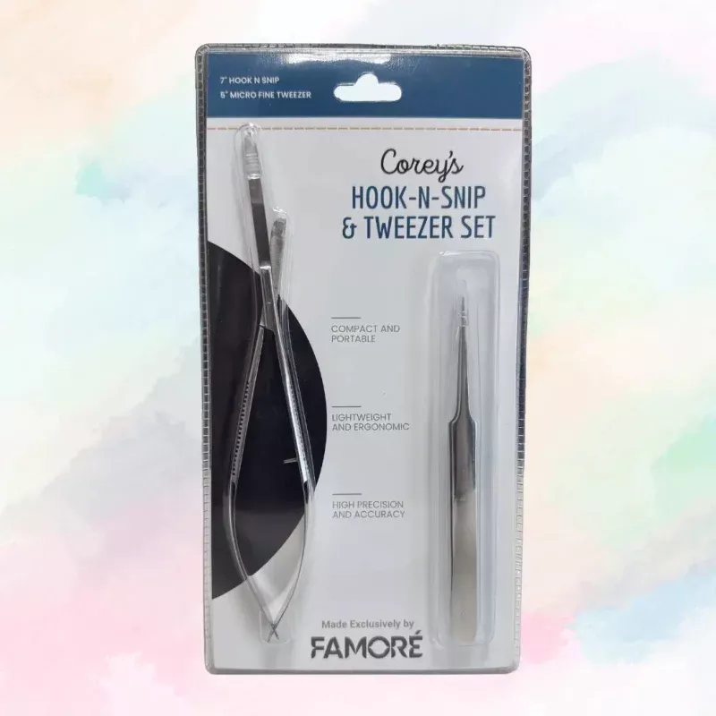 Corey's Hook-N-Snip & Tweezer Set