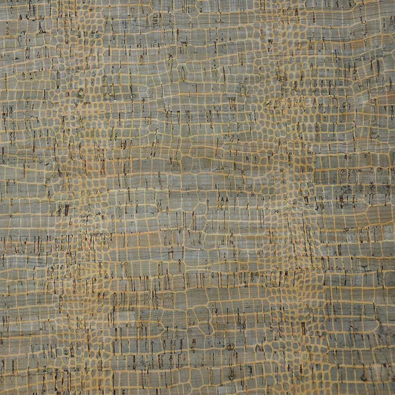 Cork Fabric 18x15 Crocodile