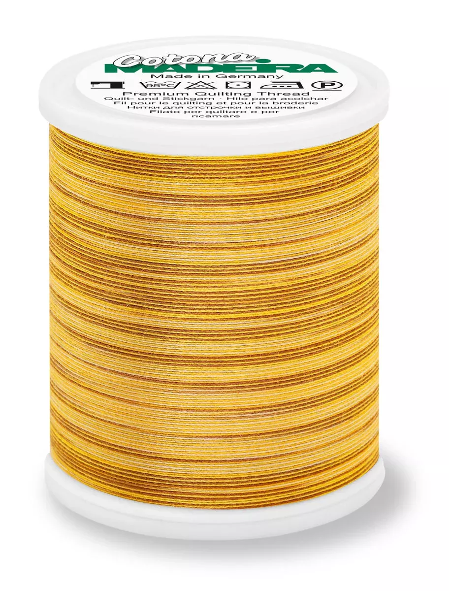 Cotona 50 - Premium Cotton Quilting & Sewing Thread, Multi-Color