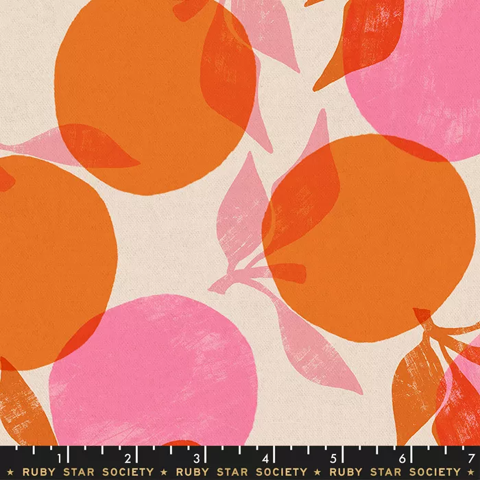 Cotton Linen Canvas 2019 Orange