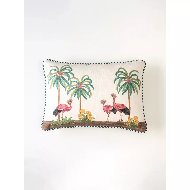 Crane Bay Cushion Cover (White)