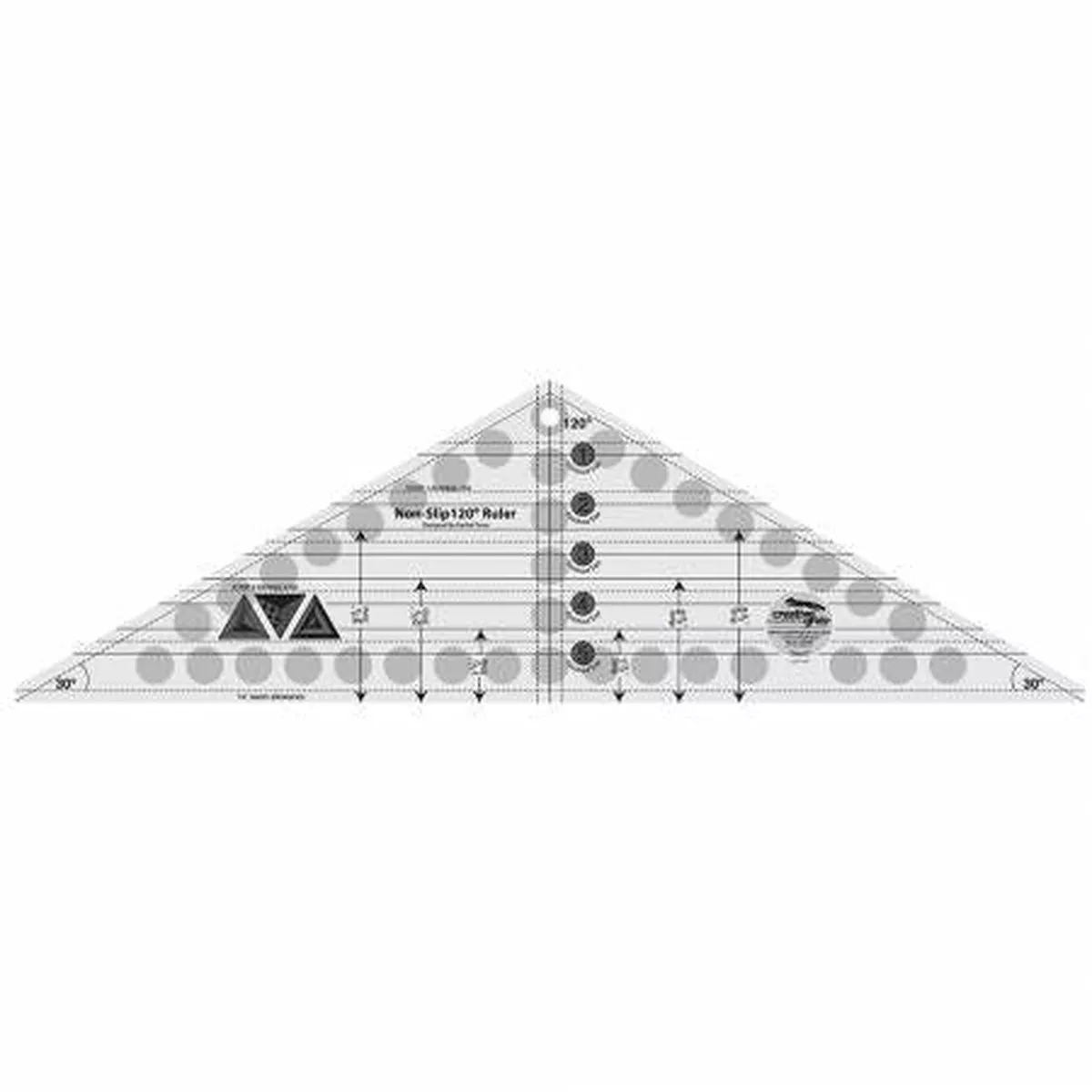 Creative Grids 120 Degree Triangle Ruler