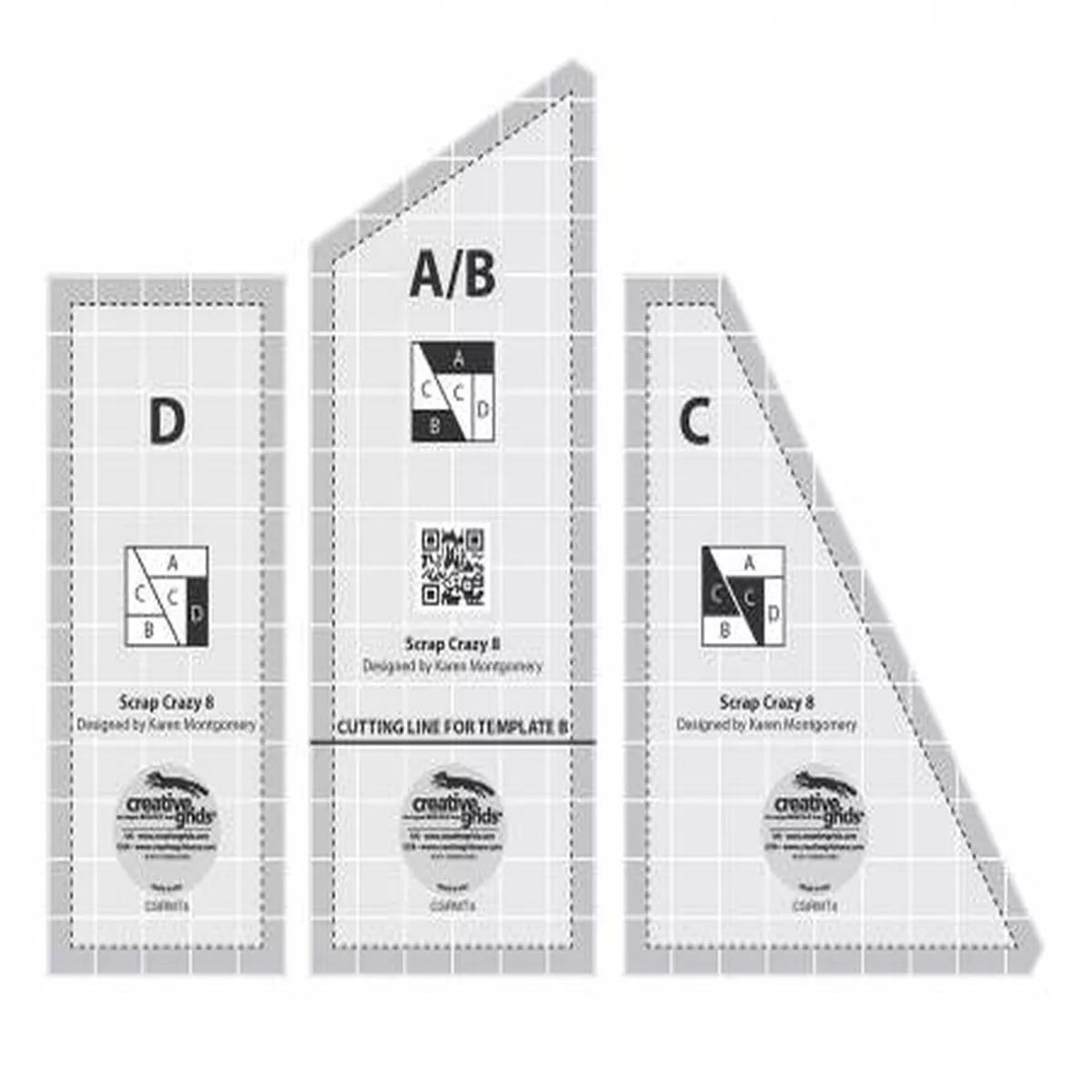 Creative Grids Scrap Crazy Templates