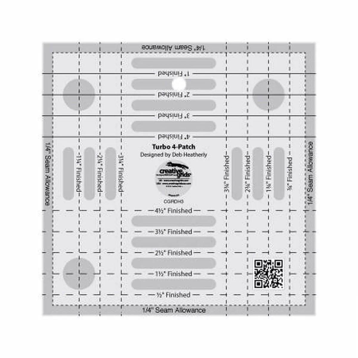 Creative Grids Turbo 4-Patch Ruler
