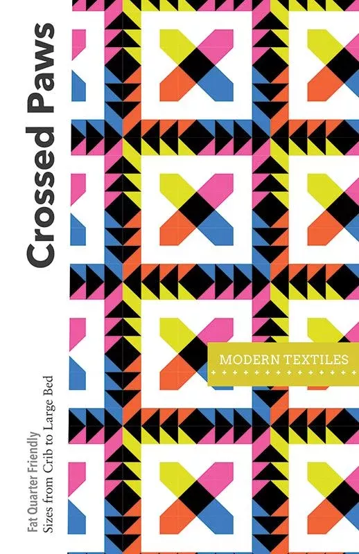 Crossed Paws Patterns by Modern Textiles