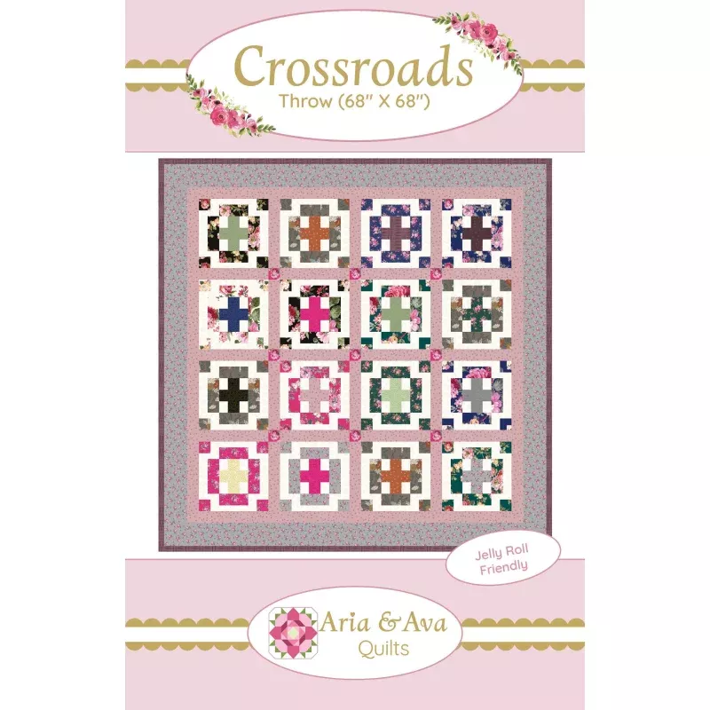 Crossroads ~ by Aria & Ava Quilts (Downloadable Pattern)