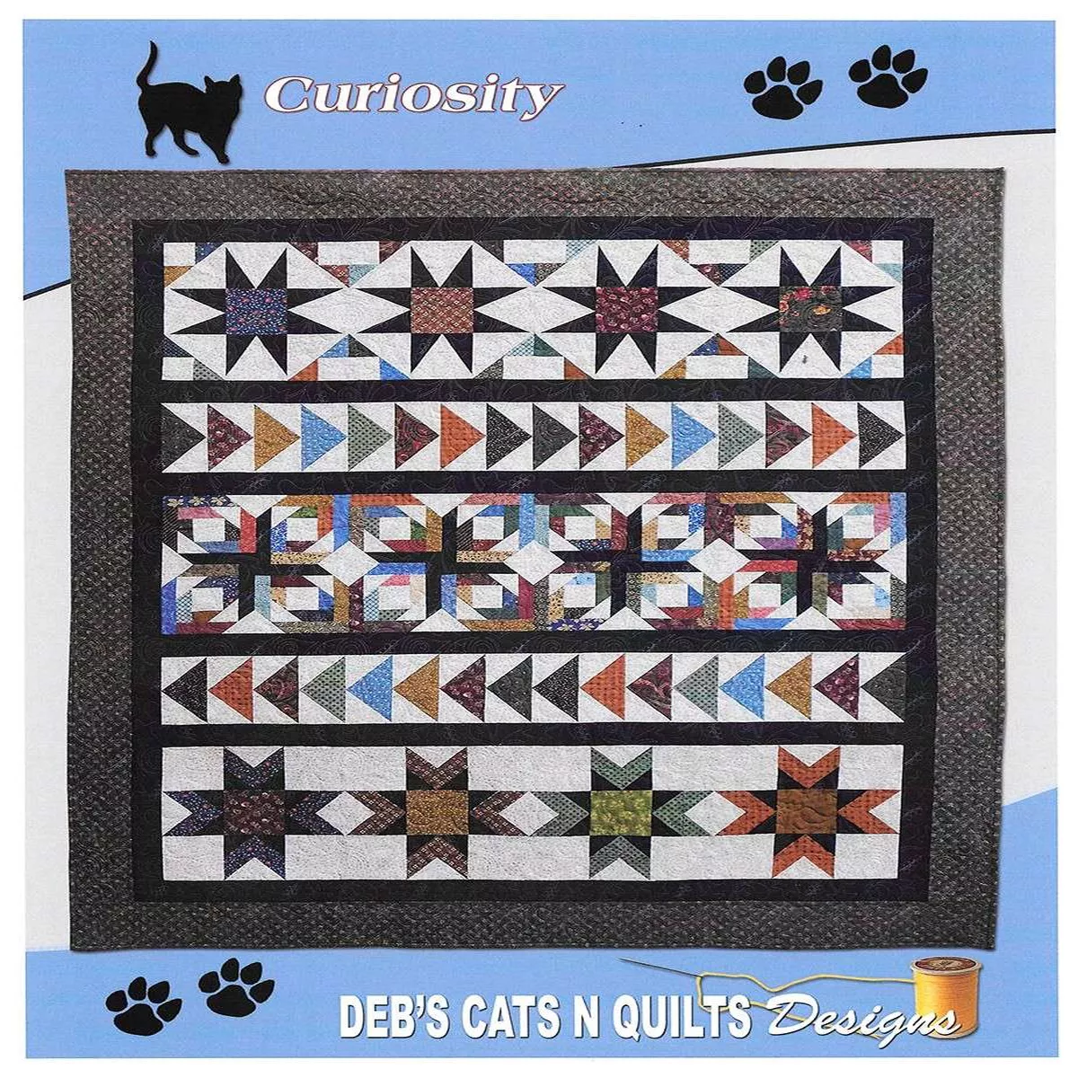 Curiosity Quilt Pattern by Deb Heatherly