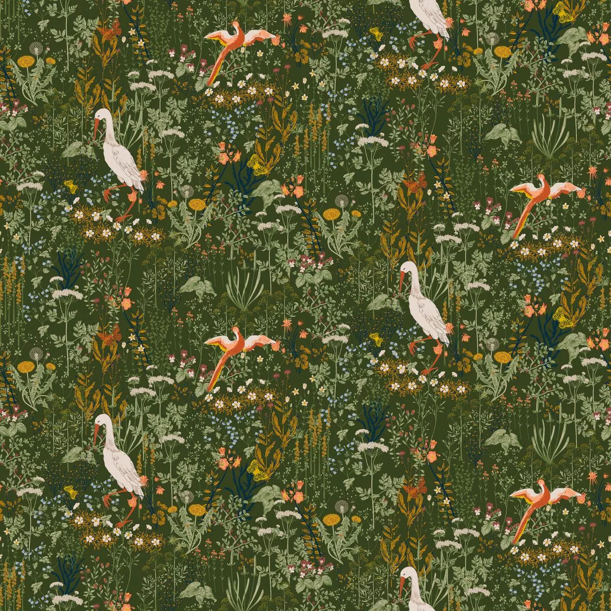 Daragh on Forest Edge Fabric