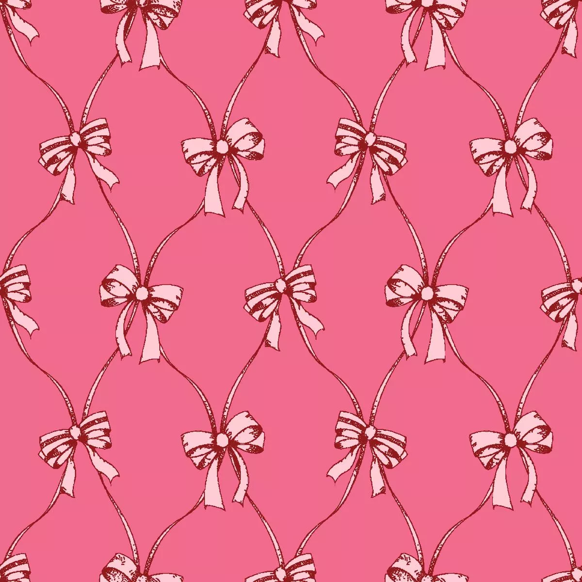 Darla Bow in Powder Fabric