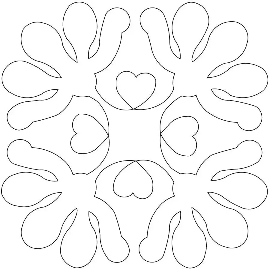Desert Bouquet Block