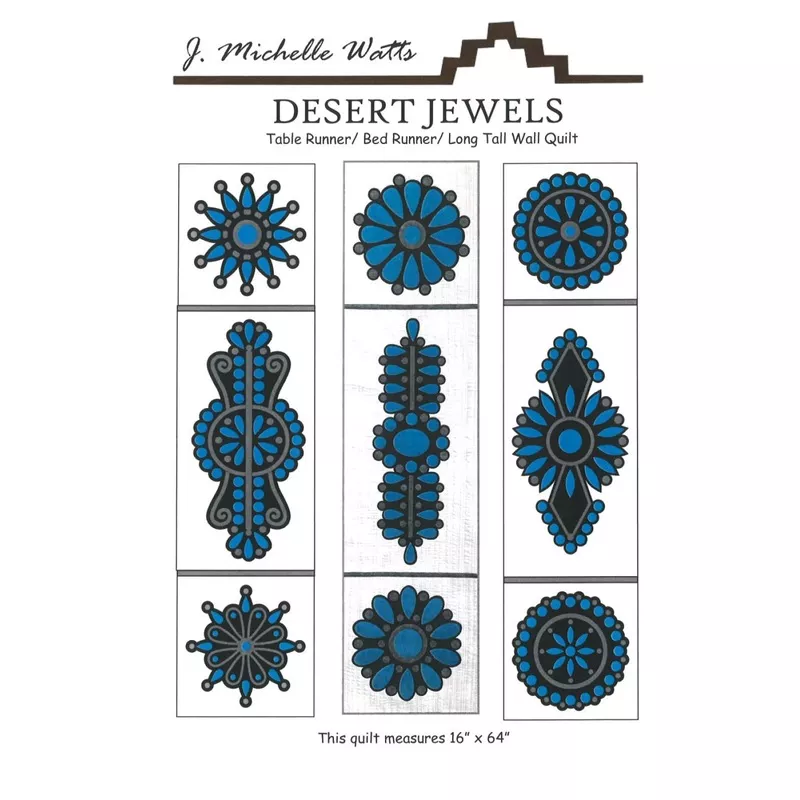 Desert Jewels Table Runner Pattern