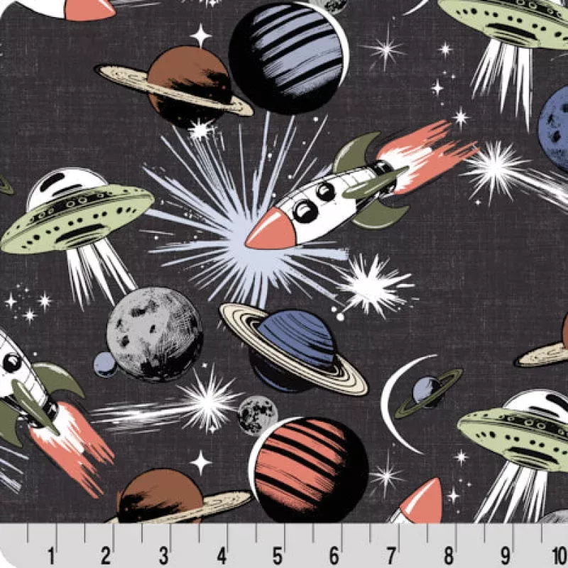 Digital Cuddle Multi Galactic Blast 58 – 60 Fabric per yard