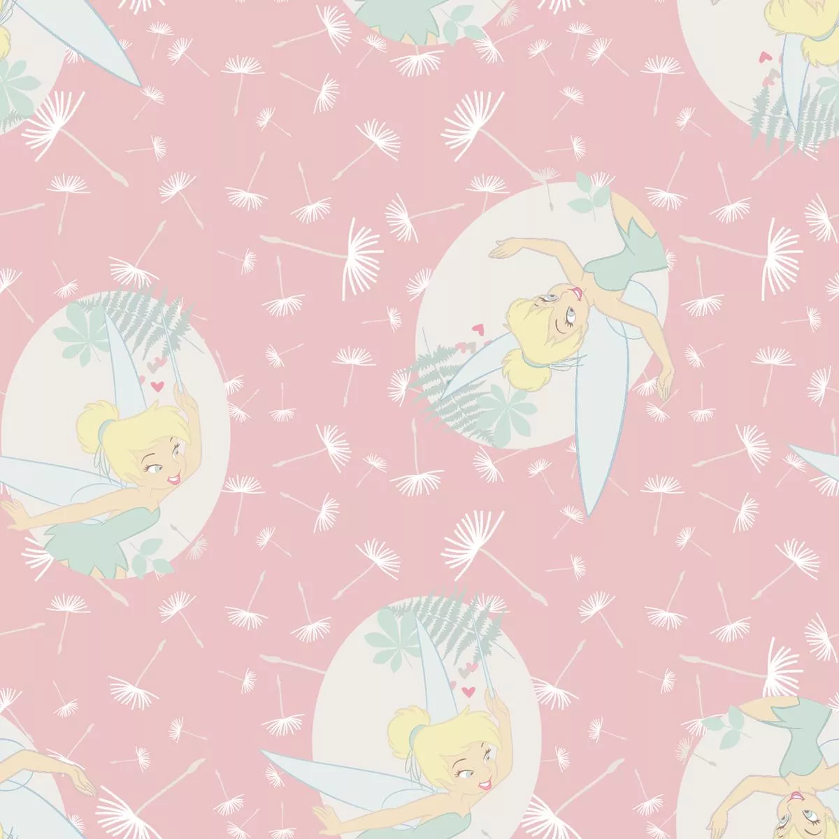 Disney Tinker Bell Dandelion Breeze Fabric