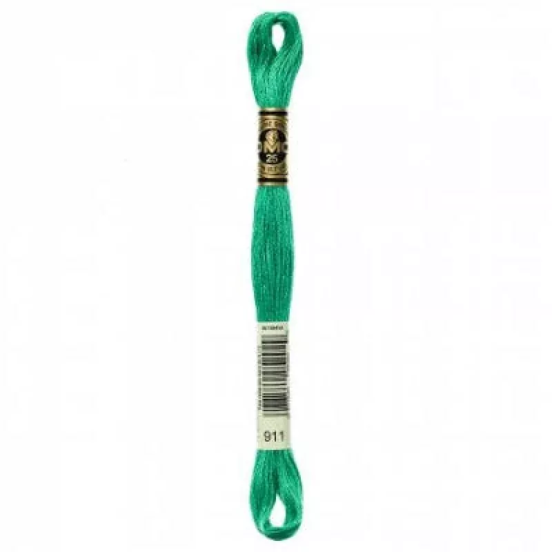 DMC Floss Medium Emerald Green 117ua 911