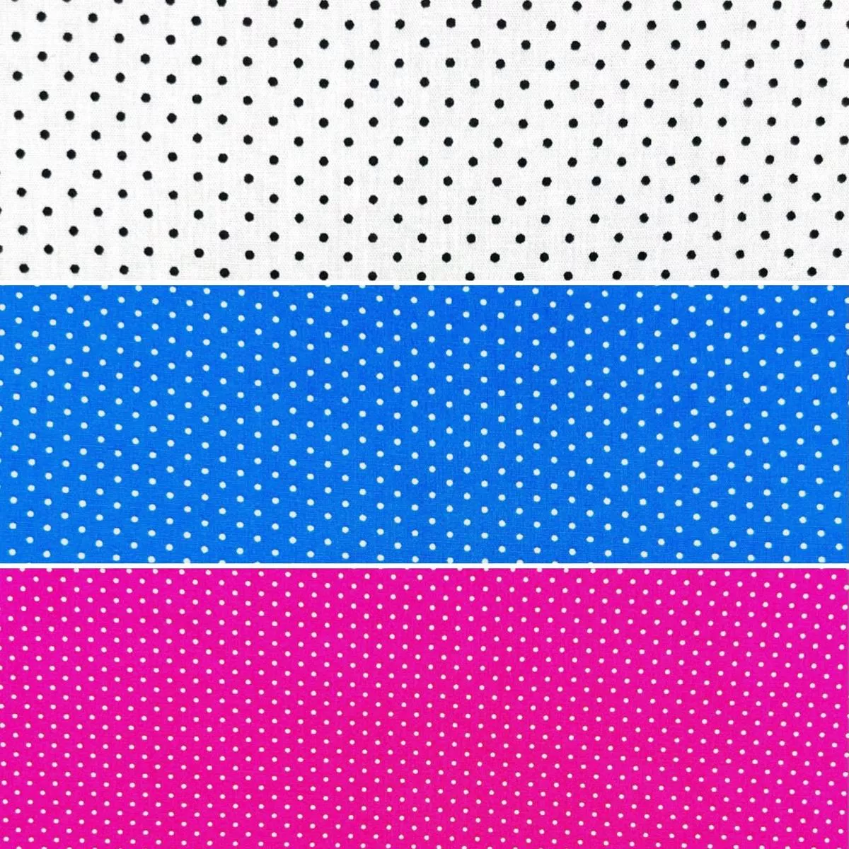 Dotted Grid Cotton Poplin Fabric