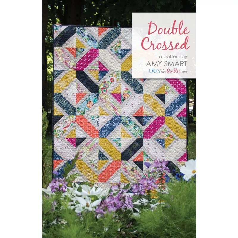Double Crossed Quilt – Paper Pattern