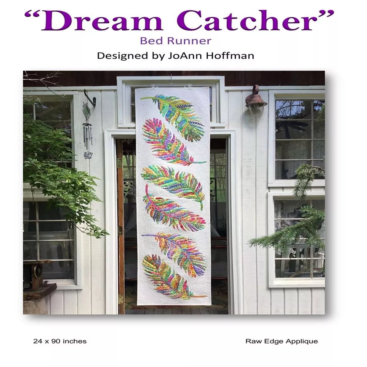 Dream Catcher Bed Runner Quilt Pattern by JoAnn Hoffman