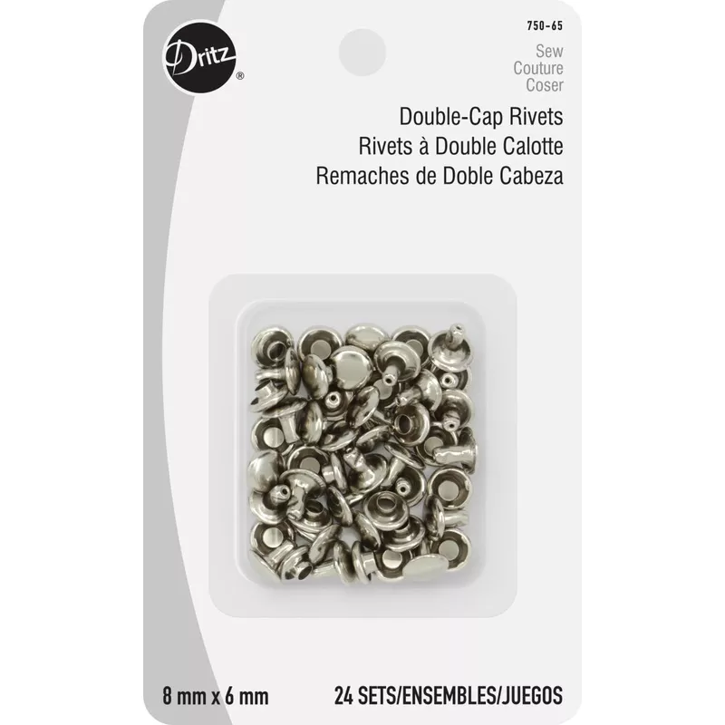 Dritz Double-Cap Rivets