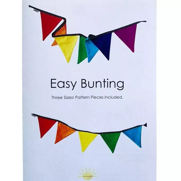 Easy Bunting Sewing Pattern (Sew Hungry Hippie)