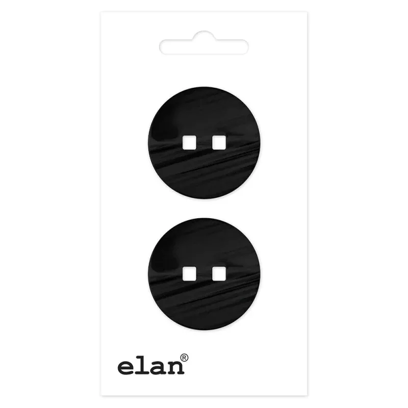 ELAN 2-Hole Button 23 mm (7/8 in) 2-Count