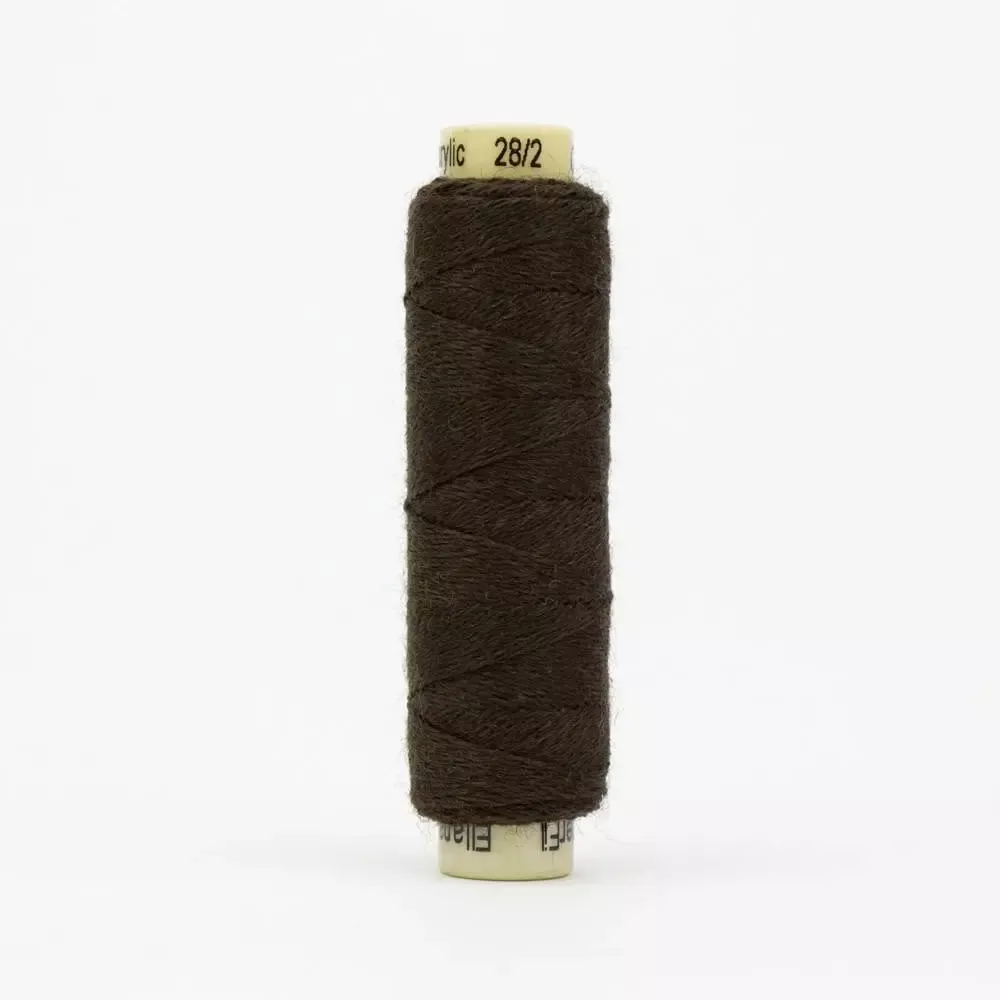 EN52 - Ellana™ 12wt Wool Acrylic Dark Chocolate Thread
