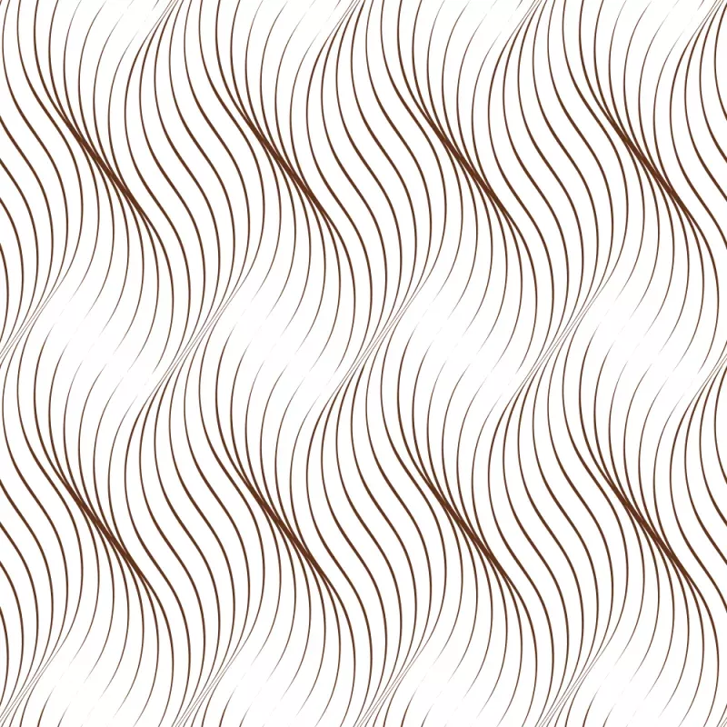 Endless Waves Fabric – Chocolate