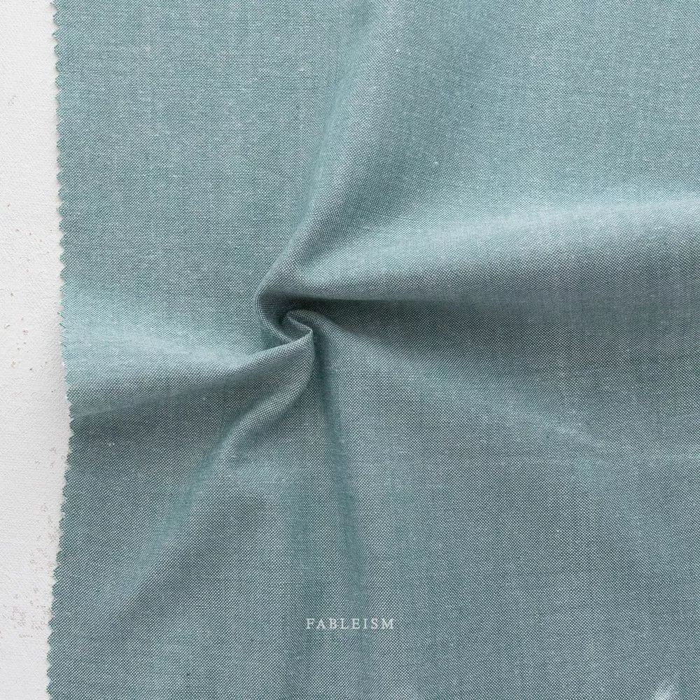 Everyday Chambray - Bay Leaf - Fableism 140gsm