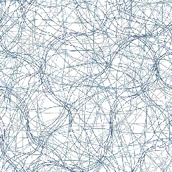 Extraordinary Elephants Linework - Light Blue
