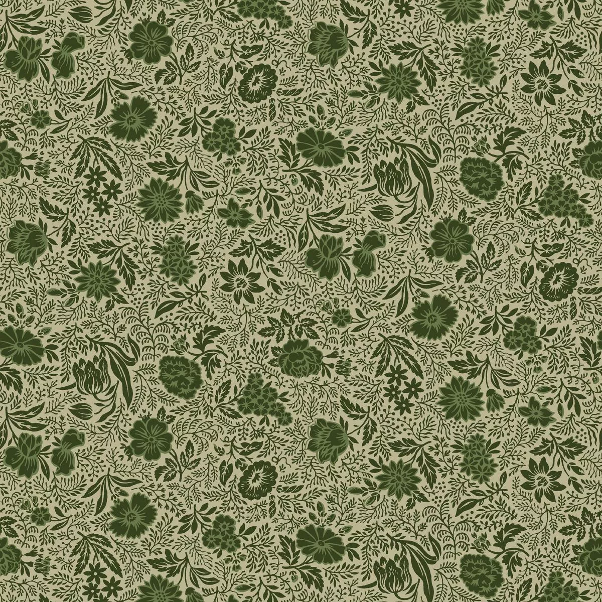 Fannie Lou on Lichen Fabric