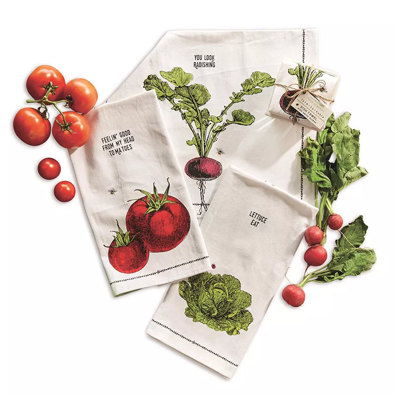 Farm To Table Towel/Fruit Crate