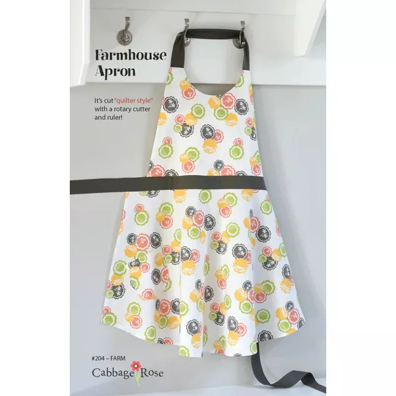 Farmhouse Apron Downloadable Pattern